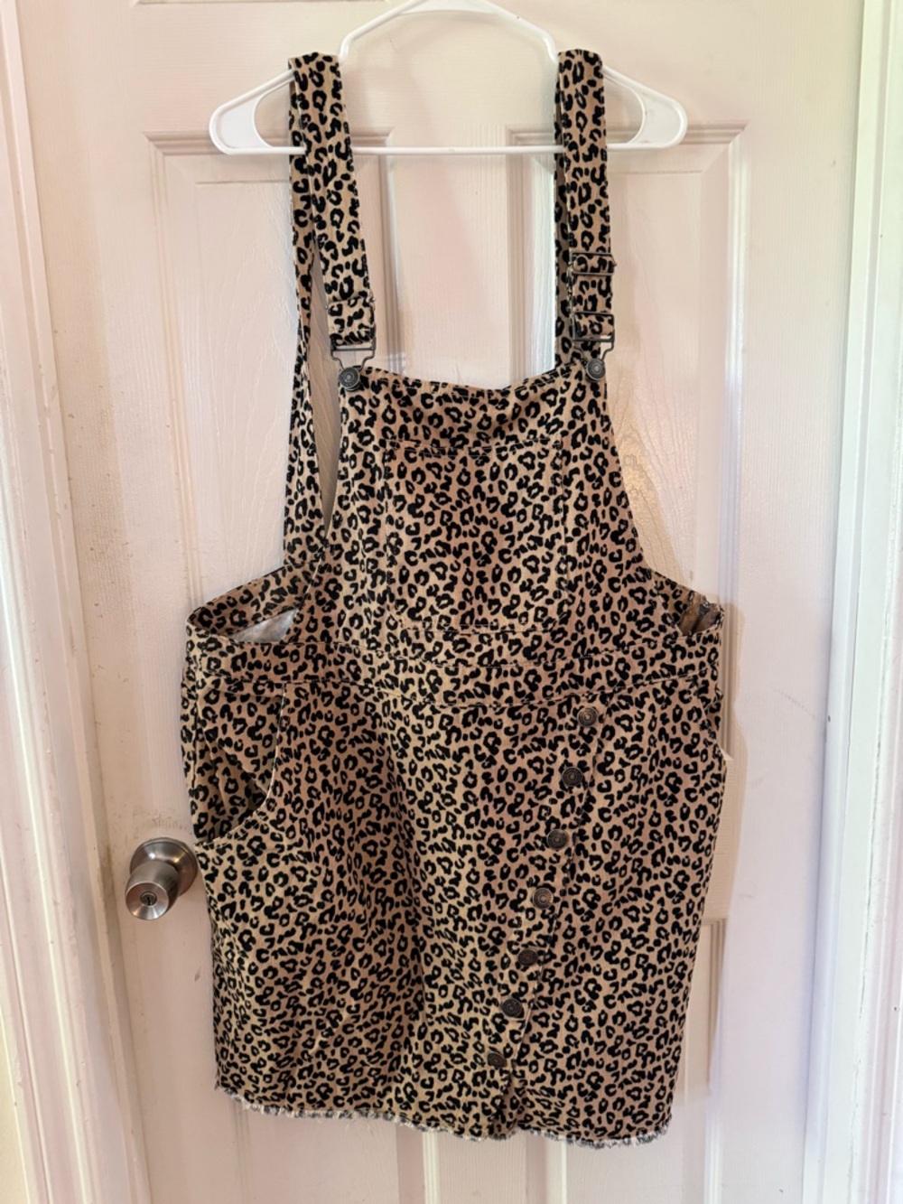 Forever 21 Leopard Print Overall Dress size 3X - Picture 2 of 5